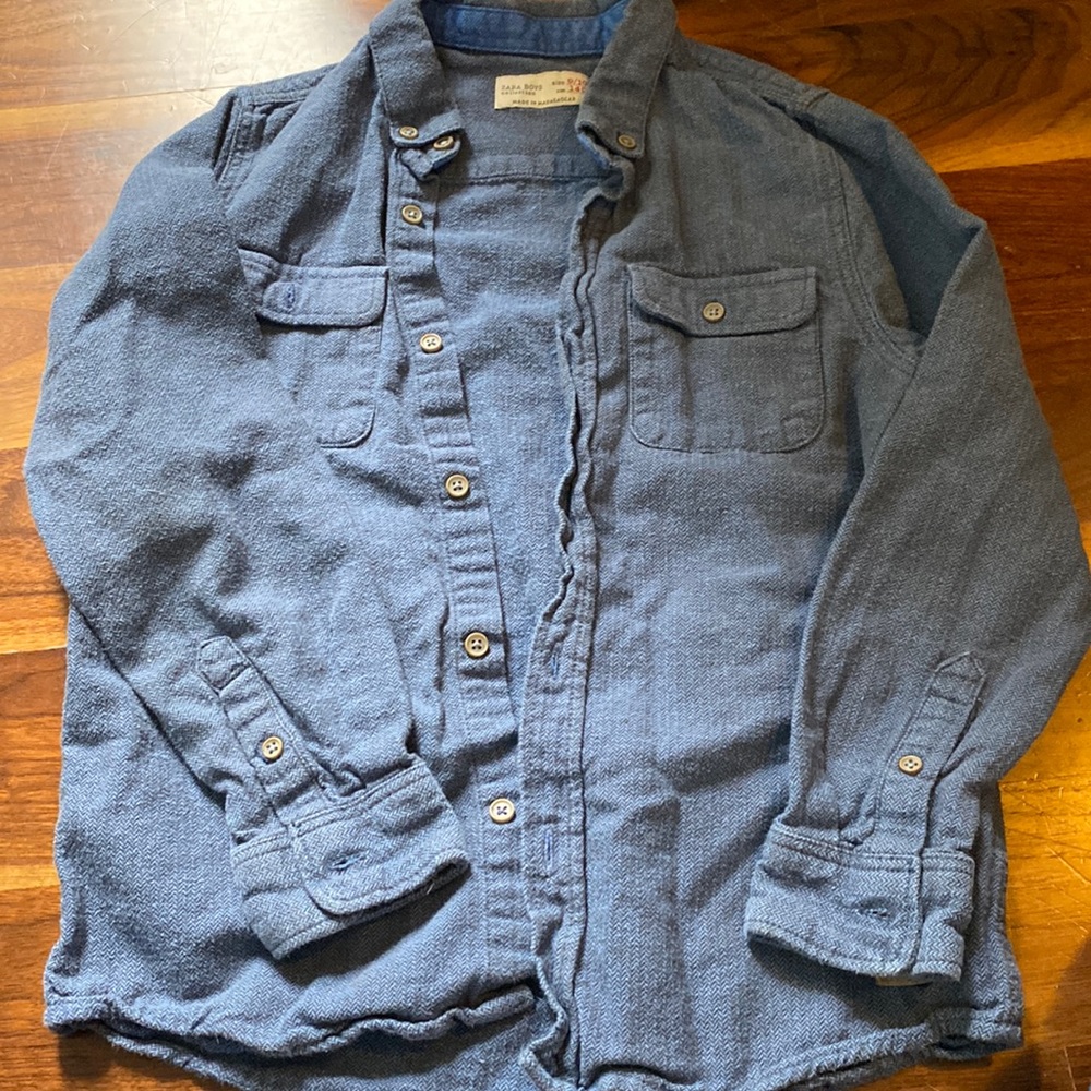 Zara button up